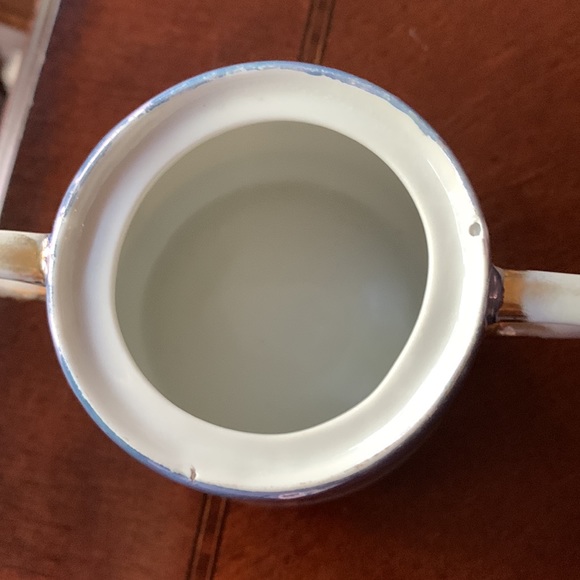 Lustreware sugar bowl. Very sweet. No damage. Crèmer vintage. No damage. Antique - Picture 3 of 8